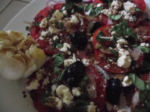 Tomato Feta Salad