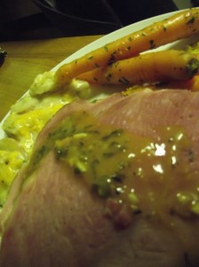 Thyme and Lemon Roasted Ham