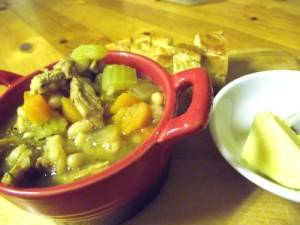 Minestrone Soup with White Beans