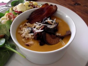 Wild Mushroom & Squash Soup 